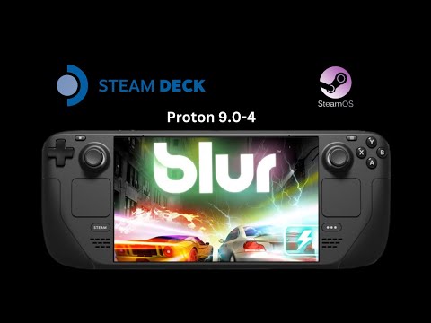 Blur (2010) - Steam Deck Gameplay | Delisted Steam Game