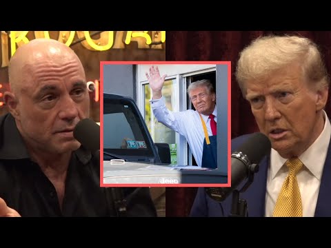 Working at McDonald's & rigged 2020 elections | Joe  Rogan & Donald Trump