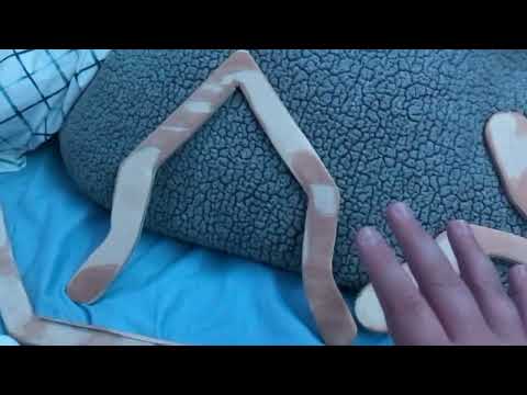 Home made wooden boomerangs