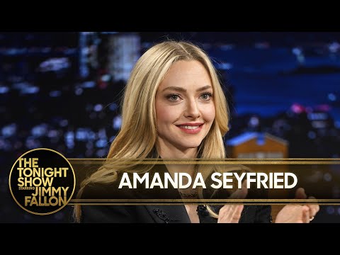 Amanda Seyfried Covers Joni Mitchell’s “California” on the Dulcimer | The Tonight Show