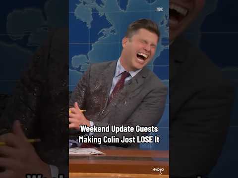 Weekend Update Guests Making Colin Jost LOSE It 😂