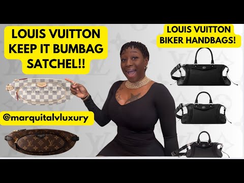 🚨 LOUIS VUITTON NEW RELEASES 👜: MORE BUMBAGS! 👉🏾 KEEP IT BUMBAG & LV BIKER HANDBAG REVEAL!