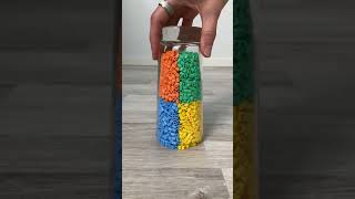 How to Sort Beads by Color in Just 5 Seconds! #shorts #reverse