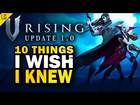 Avoid These Mistakes! 10 Things I Wish I Knew Before Playing V Rising 1.0