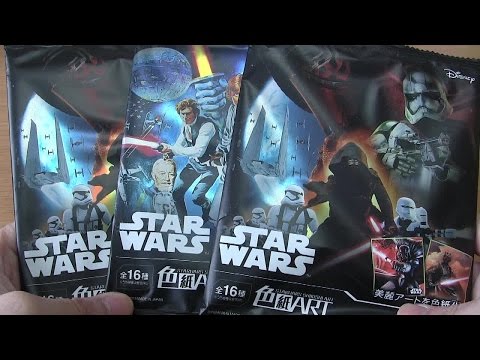 スター・ウォーズ 色紙ＡＲＴ 開封！