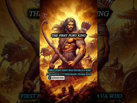 First puru king#historia #historic #mahabharata #historia