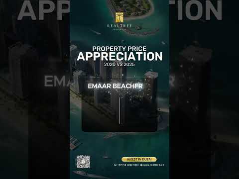 Dubai Property Price Appreciation 2020 vs 2025 🚀 #dubairealestate #realtree #realtreeproperties