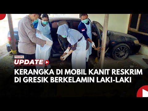 Kronologi Penemuan Kerangka Manusia di Mobil Kanit Reskrim Gresik