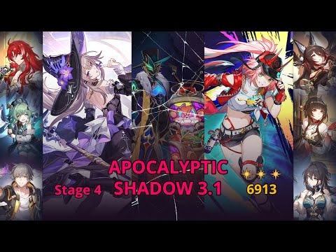 3.1 NEW APOC | E1S1 The Herta + Argenti & E0 Rappa Super Break (3 Stars) | Honkai: Star Rail