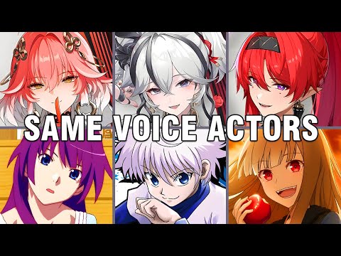 Wuthering Waves All Characters Japanese Dub Voice Actors Seiyuu Same Anime Characters