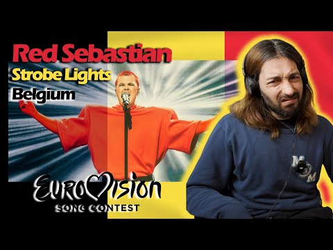 Red Sebastian - Strobe Lights | Belgium 🇧🇪 | National Final Performance | #Eurovision2025 REACTION