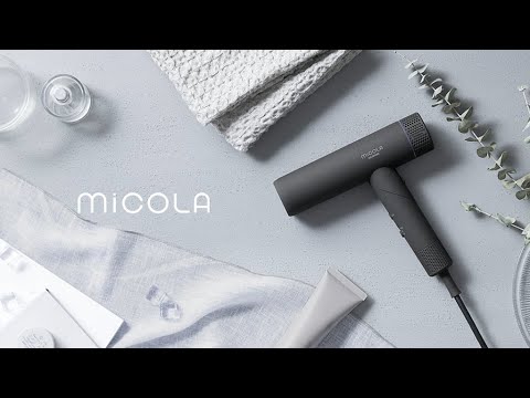 【MiCOLA】 マイナスイオンドライヤー