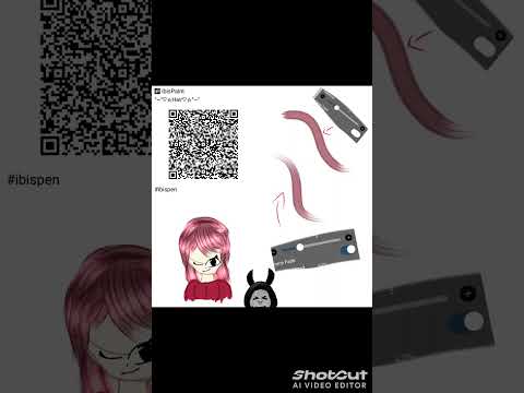 Ibis paint brush Qr codes #recommended#shortsvideo#art#ibispaintx#idk#ibispaintbrushcode