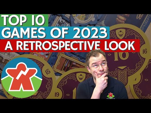 Top 10 Board Games of 2023 (Retrospective) - What Changed?