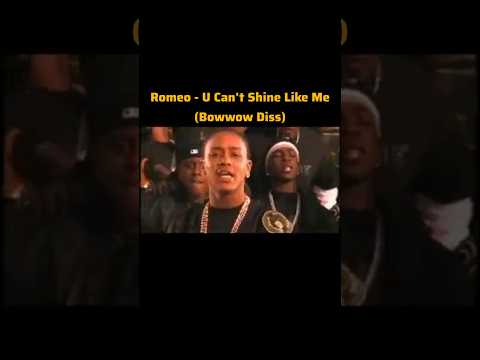 When Romeo dissed Bowwow 😭🔥