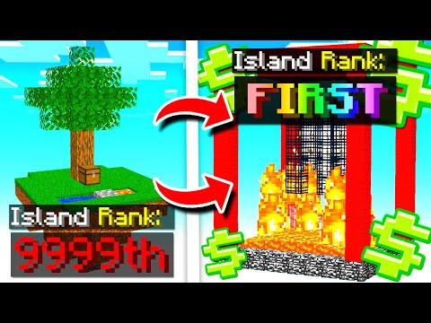 How MY ISLAND became TOP 5 RICHEST in Minecraft SKYBLOCK | Minecraft SKYBLOCK SERVER #9