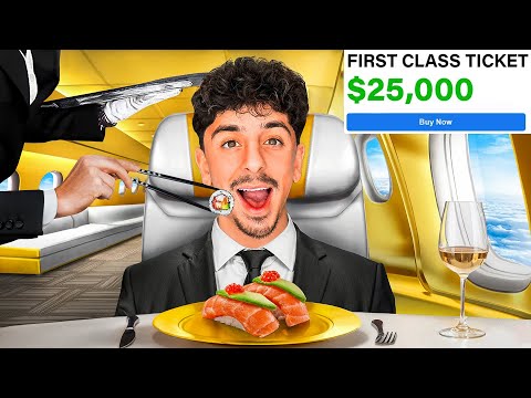 I Bought a $25,000 First Class Ticket to Japan! (Day 1)