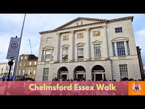 Chelmsford Walk 2024 | Essex | POV HD | HereWeGoWalks