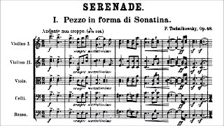 Tchaikovsky - Serenade for Strings Op. 48 (Score)