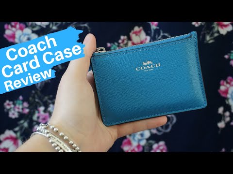 Coach Card Case: Mini Skinny ID Review & Comparison