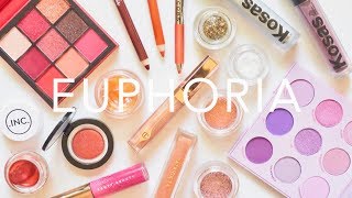 Euphoria Inspired Makeup | Colour, Shimmer, Glitter, Gloss