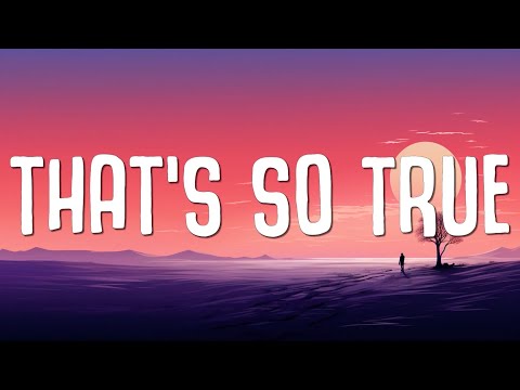 Gracie Abrams - That’s So True (Lyrics)