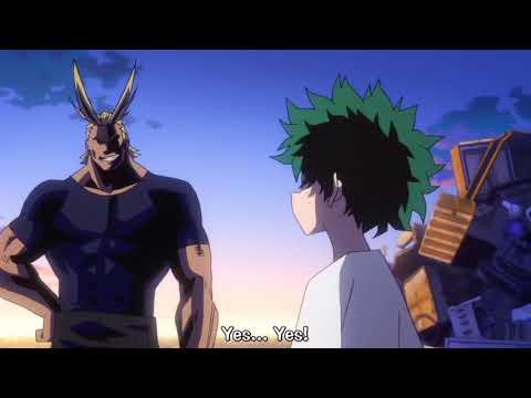 修行　緑谷　オールマイト　deku & all might 【ヒロアカ】【my hero academia】