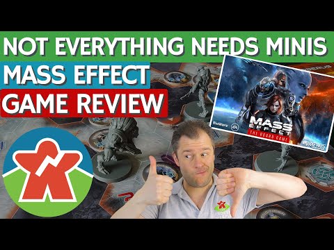 Mass Effect - Board Game Review - Not Everything Needs Minis