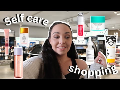 come SELF CARE shopping with me! | New skincare, haircare and make up boots haul✨