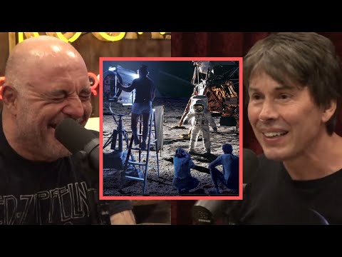 Joe Rogan & Brian Cox LAUGH at SPACE IS FAKE conspiracy