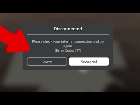 How To Fix Roblox Error Code 277 (Network Issue)