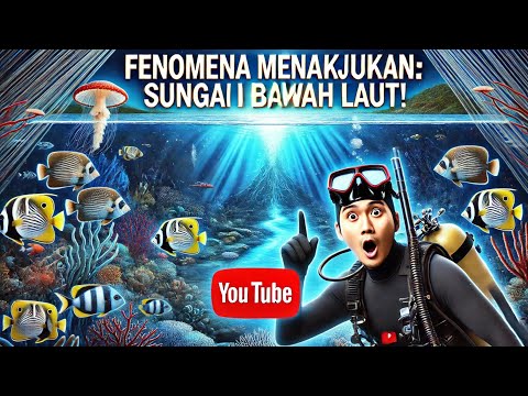 Fenomena Menakjubkan: Sungai di Bawah Laut!