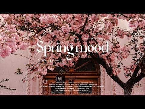 Spring morning ambience 🌷 Design making tutorial