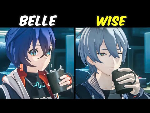 Wise VS Belle When They Got Caught By Police Comparison