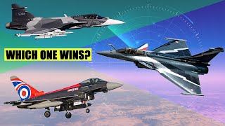 Eurofighter Typhoon,Rafale vs. Gripen – Which is the Best Fighter Jet in Europe Today?