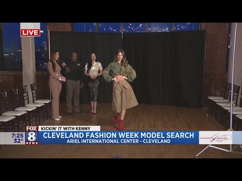 CLE Fashion Week is giving Kenny a lesson in runway modeling