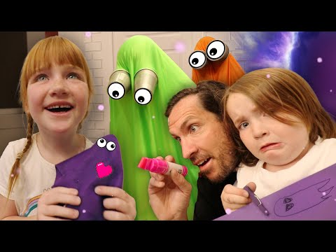 RAiNBOW GHOSTS CRAFTS!! Trapped inside the Portal House! Adley & Niko make all the ghost colors diy