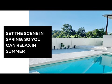 Set The Scene In Spring; So You Can Relax In Summer