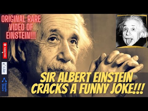 Bet you didn’t know Einstein could crack jokes like this