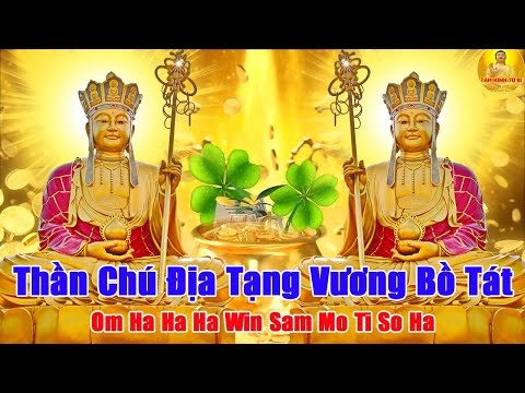 Nghe THẦN CHÚ ĐỊA TẠNG Tiếng Phạn CỰC KÌ LINH NGHIỆM - Hoá Giải Nghiệp Đón Phước Lành