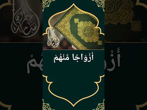 وَلَا تَمُدَّنَّ عَيْنَيْكَ إِلَىٰ مَا مَتَّعْنَا بِهِ أَزْوَاجًا مِّنْهُمْ | القارئ أسامة عطران