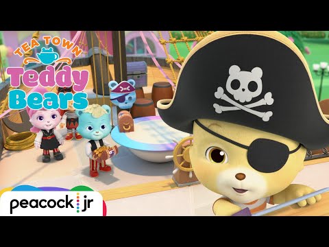 Teddy Bear Pirates Take Over the Ship! 🏴‍☠️ | TEA TOWN TEDDY BEARS