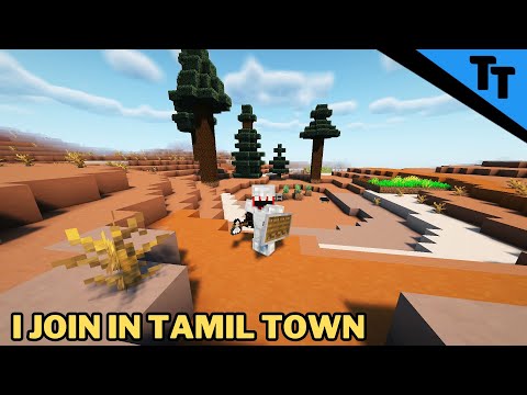 I JOIN  IN TAMIL TOWN SMP || Episode 1 || #nktamilan