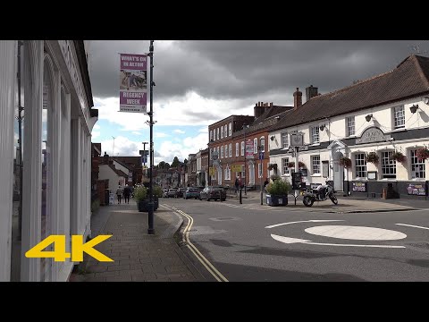 Alton Walk: Town Centre【4K】