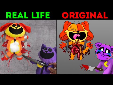 The Best TikTok of CatNap | REAL LIFE vs ORIGINAL | Poppy PlayTime Chapter 3, Amazing digital circus