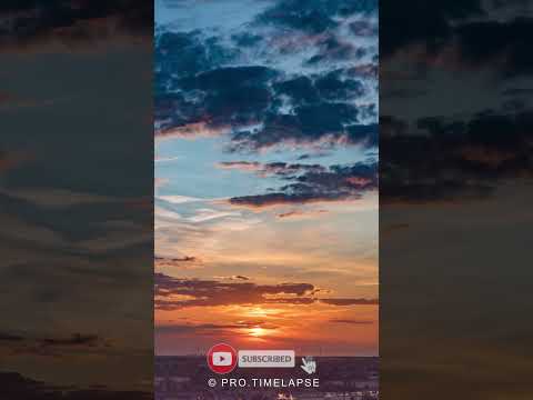 SUNSET, Time Lapse #shorts