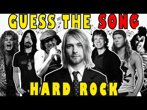 Guess The Hard Rock Song 🎶 Ultimate Rock & hard rock Music Quiz