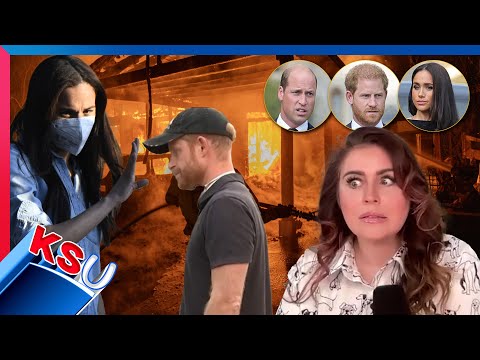 Harry & Meghan Are ‘YOUR Problem Now!’ Harsh Reaction to Sussexes’ LA Fire Help | Plus Netflix Delay