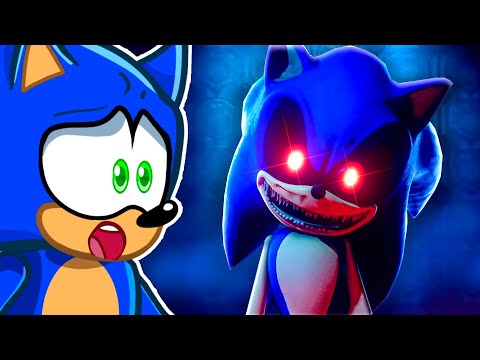 Reacting To The SCARIEST SONIC.EXE VIDEOS...