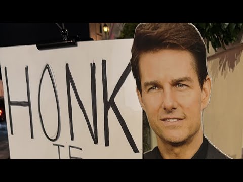 Protesting with Tom Cruise | Feb 8, 2025